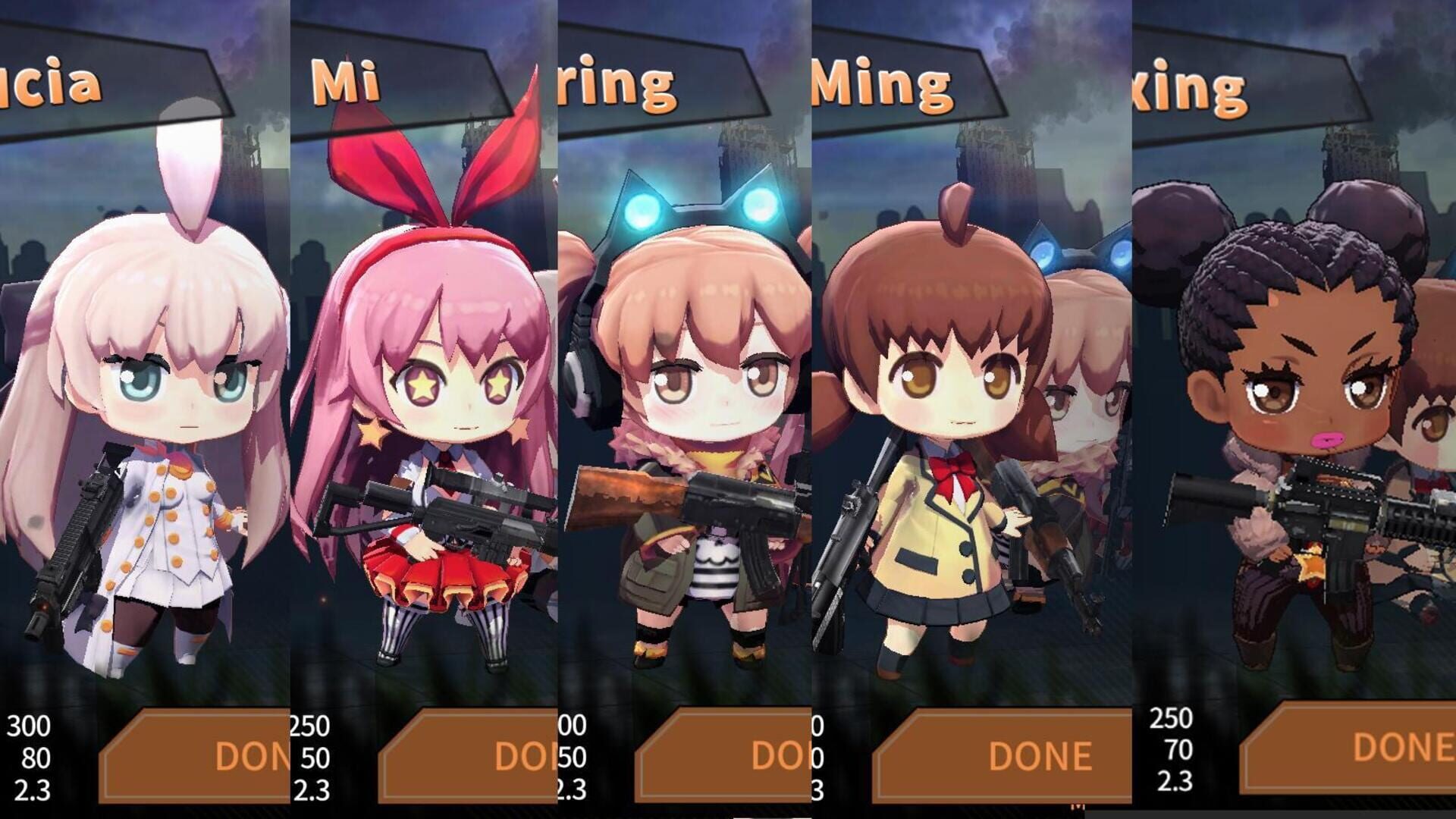 Gun & Girls.io - Screenshot