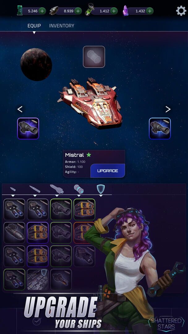 Shattered Stars - Screenshot