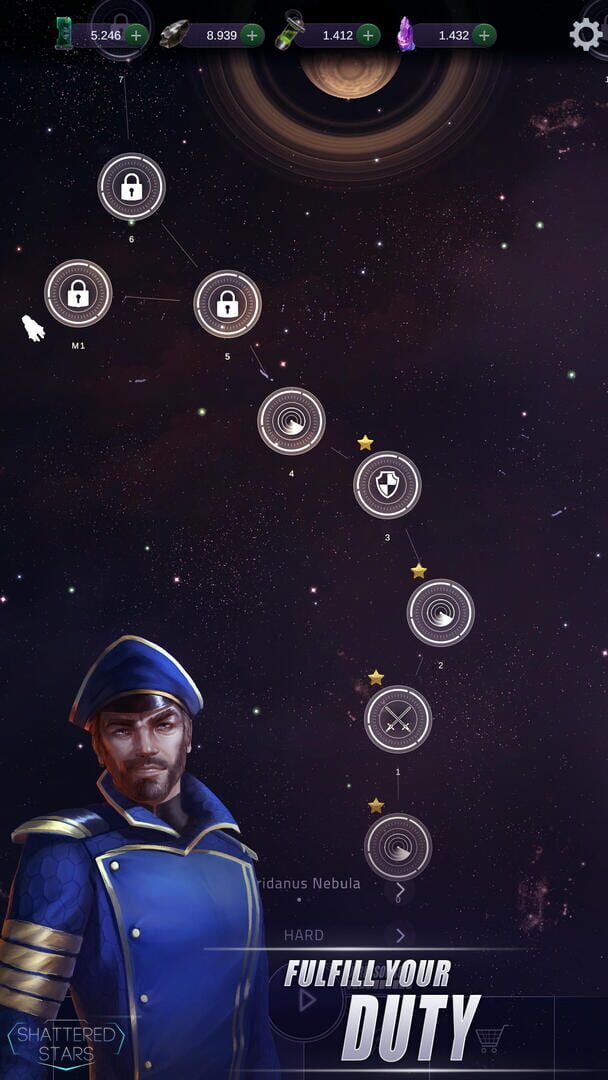 Shattered Stars - Screenshot