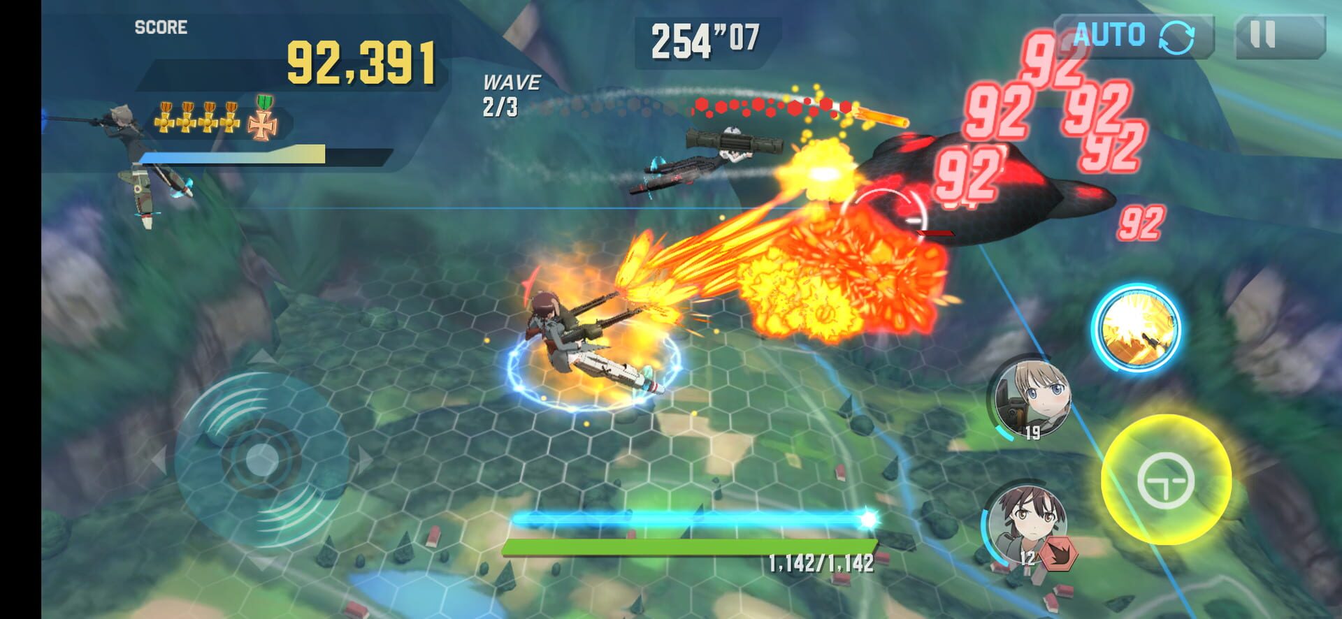 World Witches: United Front - Screenshot