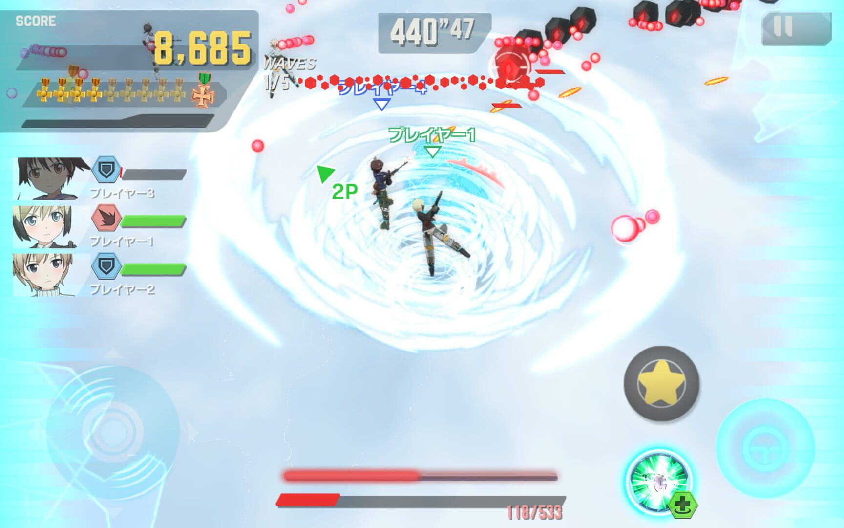 World Witches: United Front - Screenshot