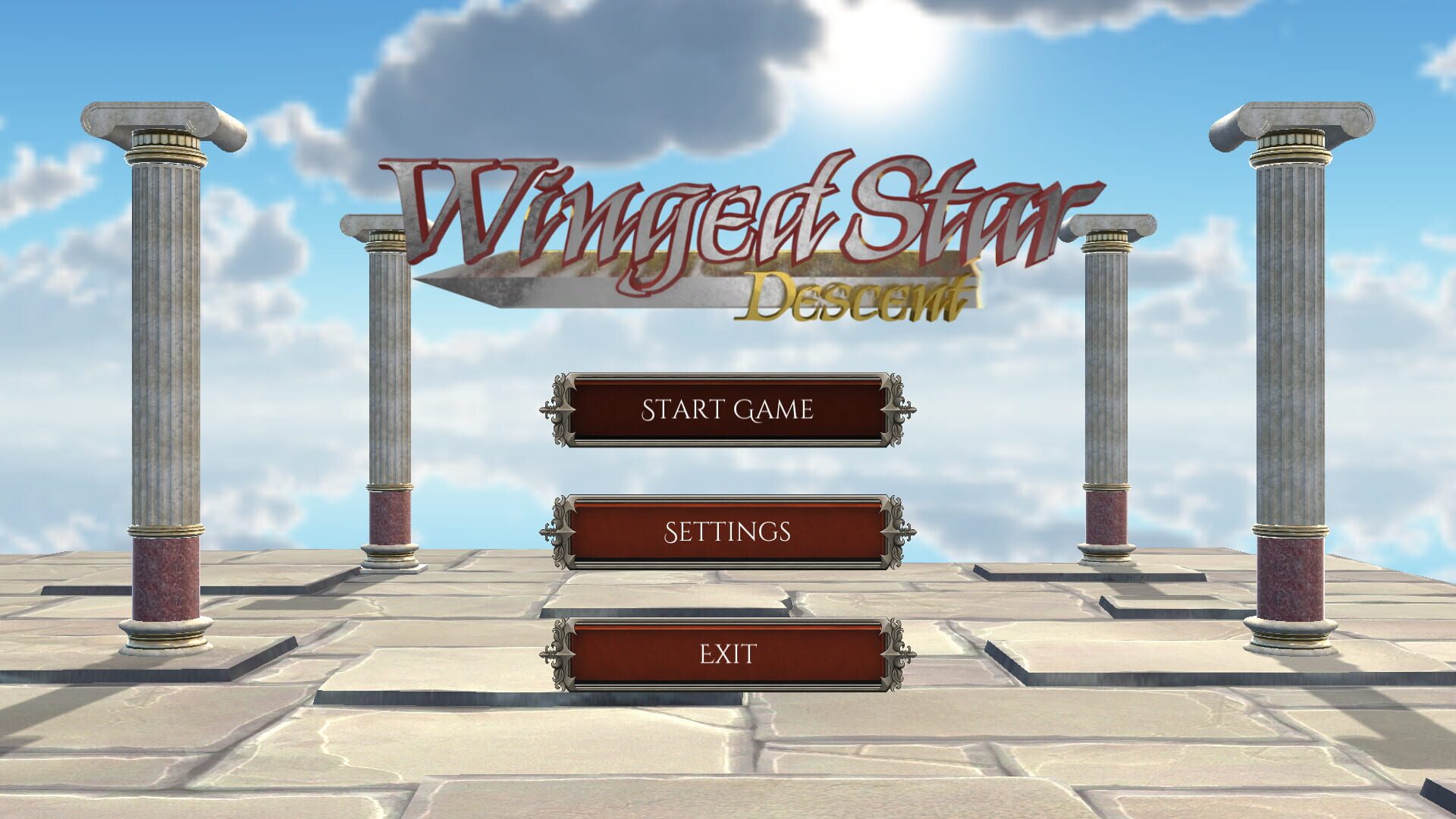 WingedStar: Descent - Screenshot