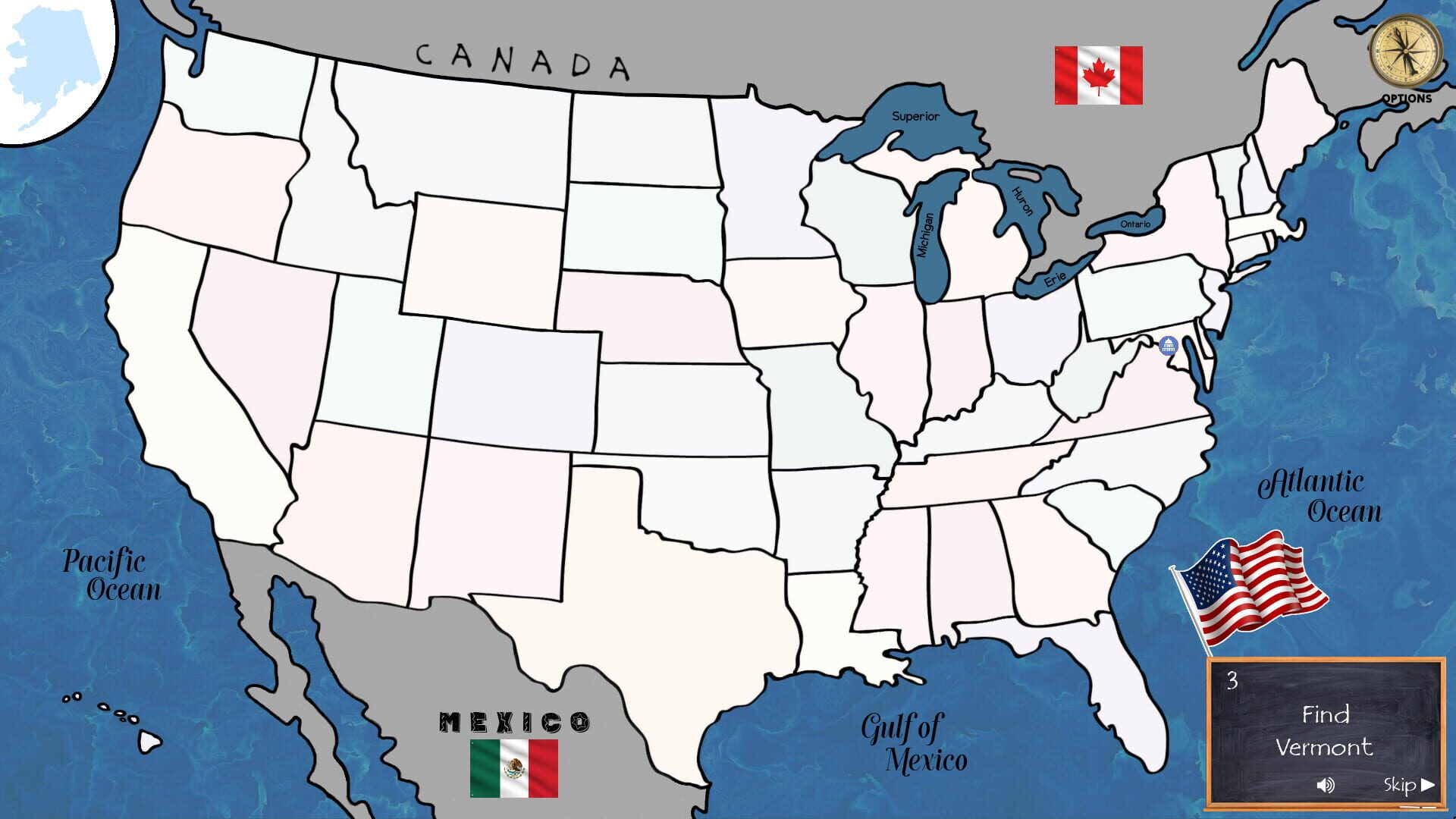 Maps: U.S.A. - Screenshot
