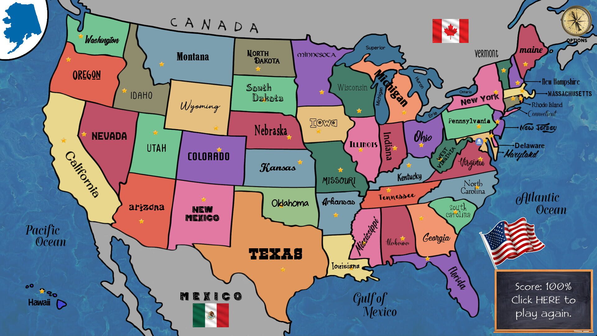 Maps: U.S.A. - Screenshot