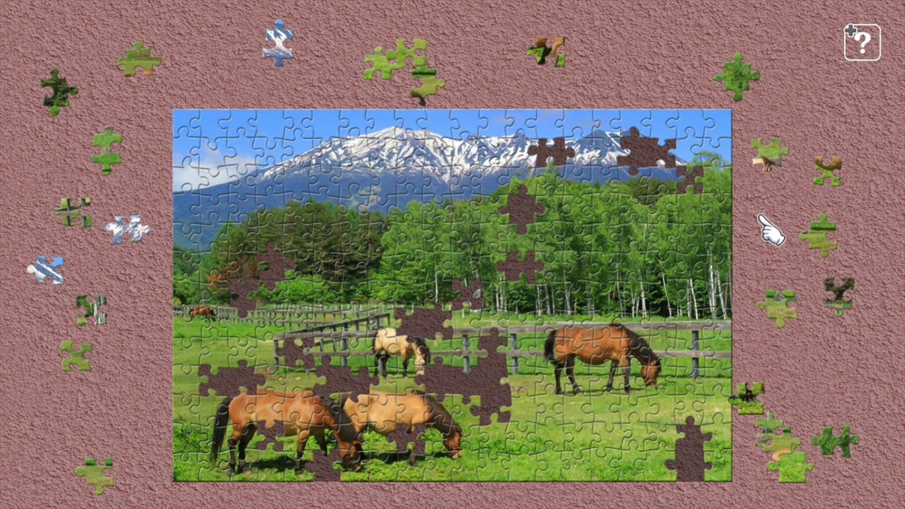 Jigsaw Masterpieces: Scenes with Horses screenshot
