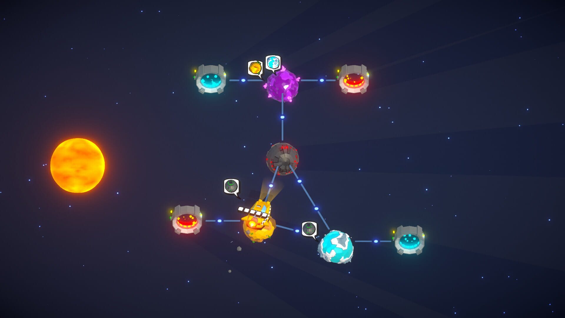 Intergalactic Taxi Co. - Screenshot