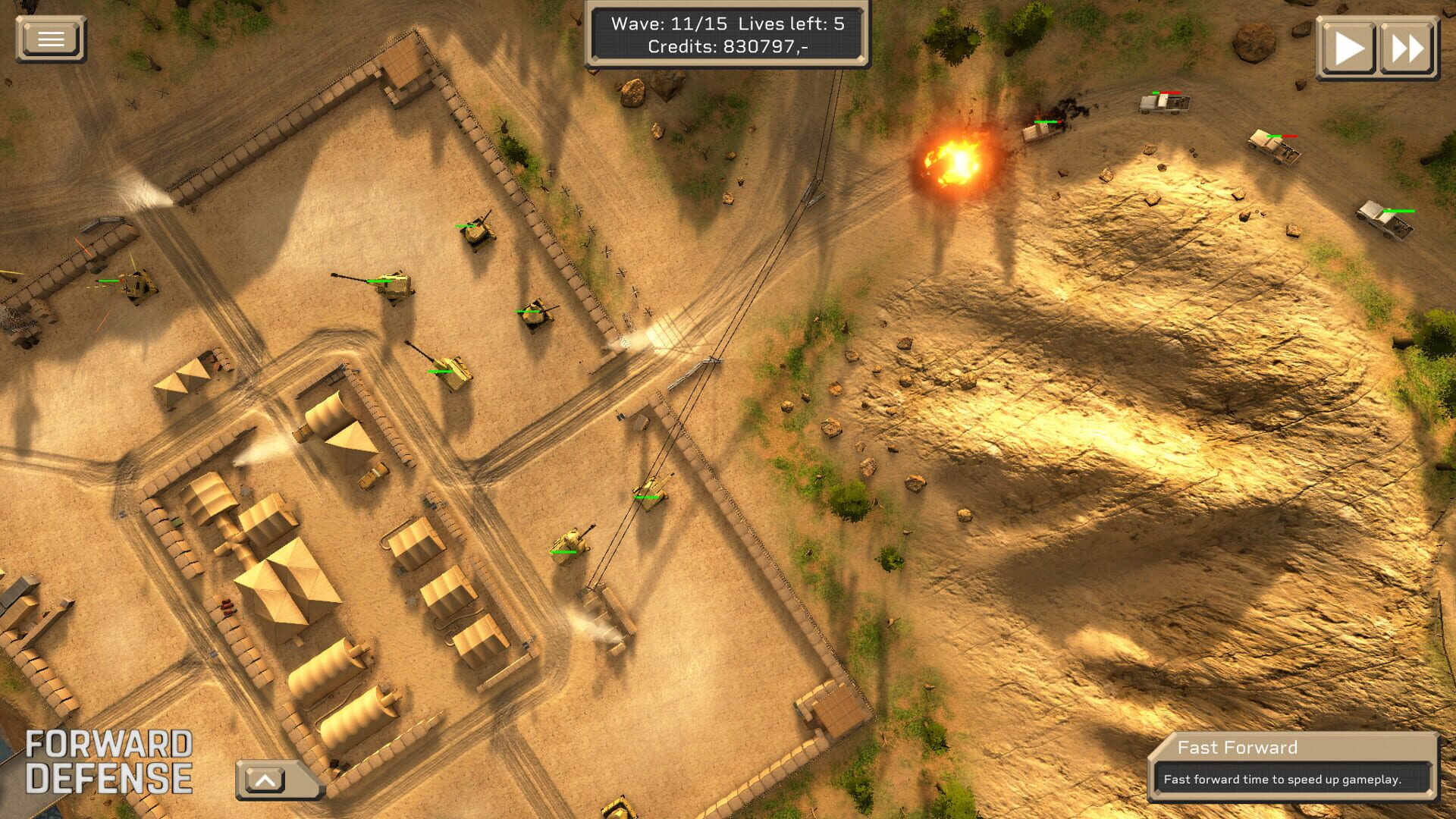 Forward Defense - Screenshot