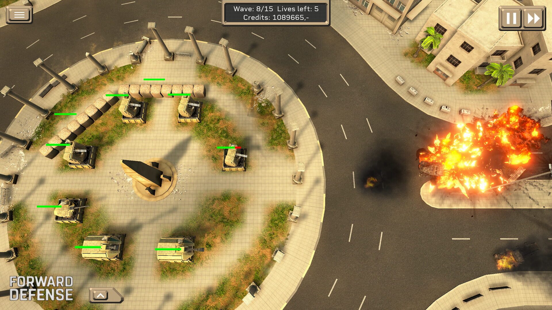 Forward Defense - Screenshot
