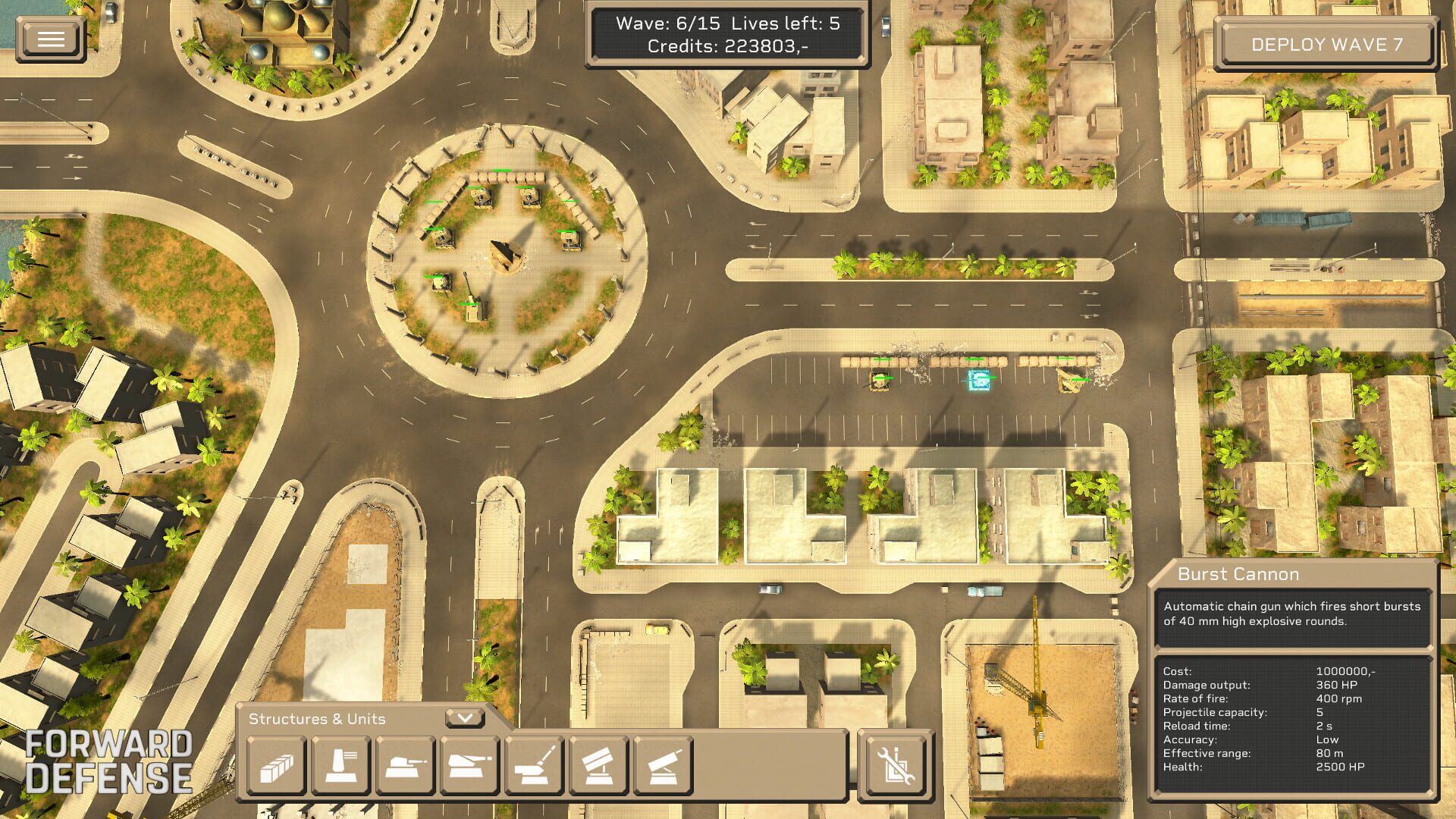 Forward Defense - Screenshot