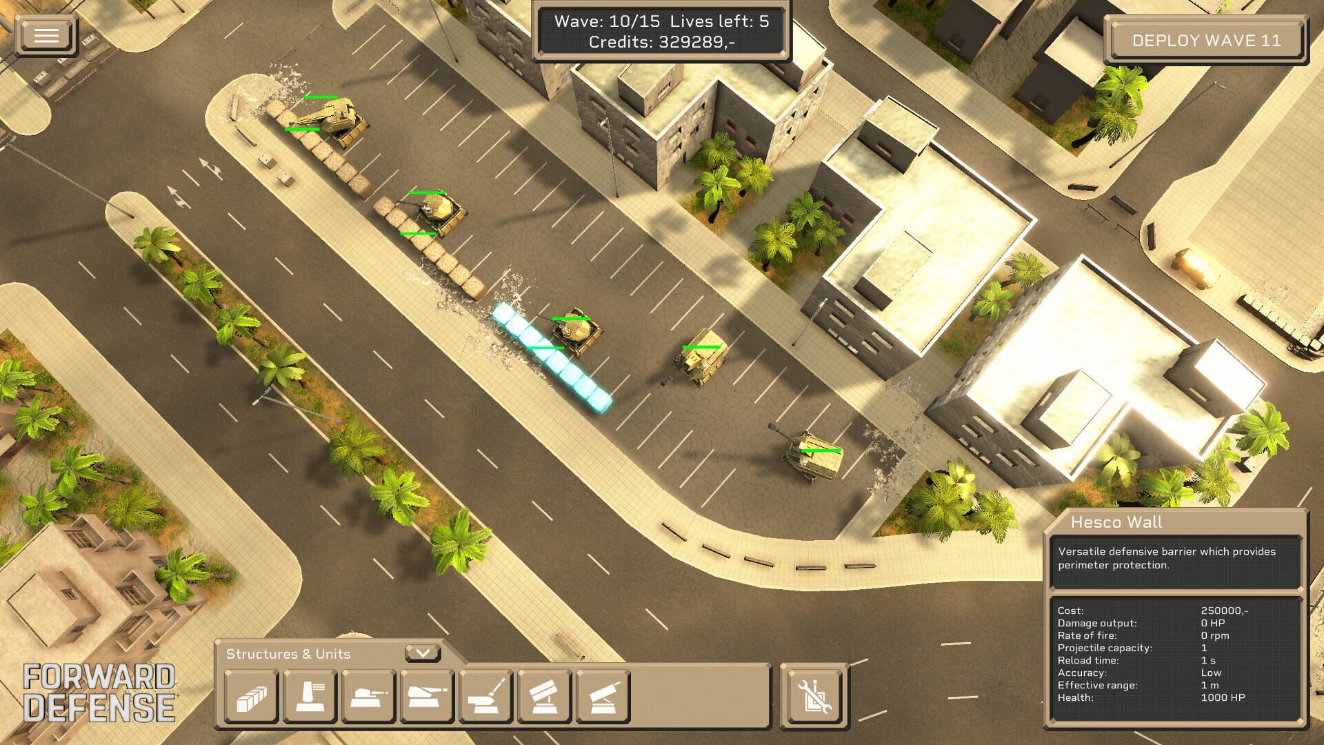 Forward Defense - Screenshot