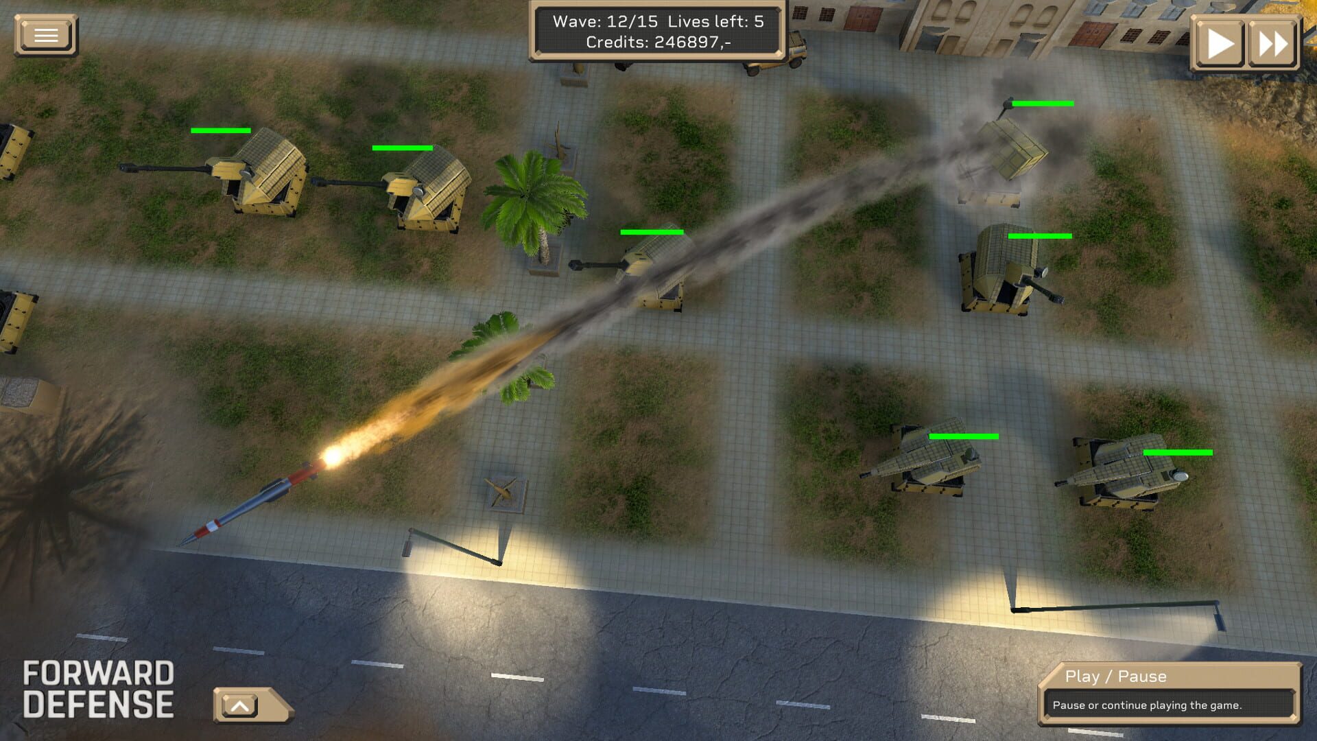 Forward Defense - Screenshot