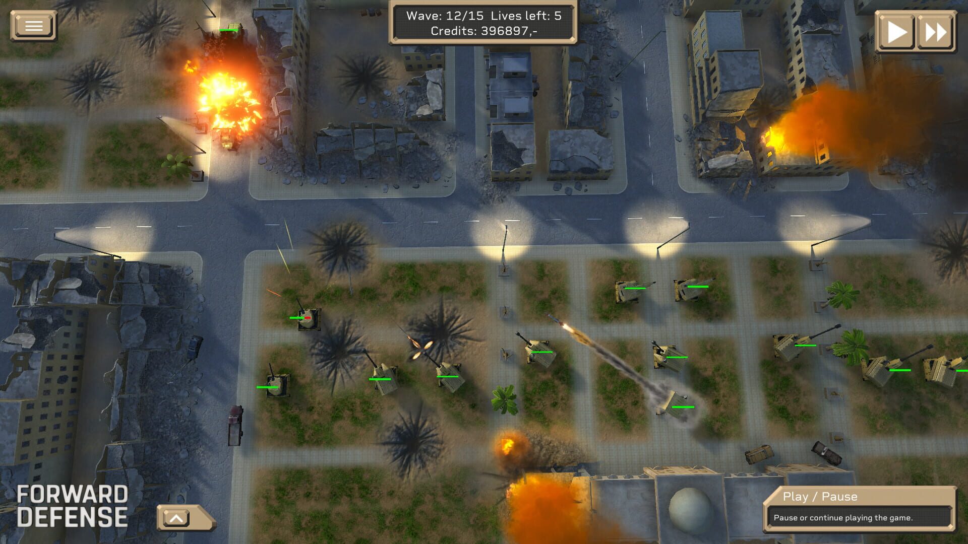 Forward Defense - Screenshot