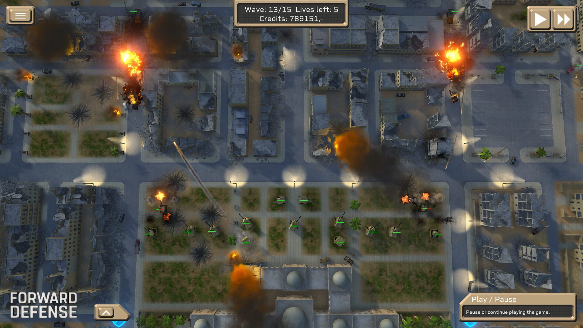 Forward Defense - Screenshot