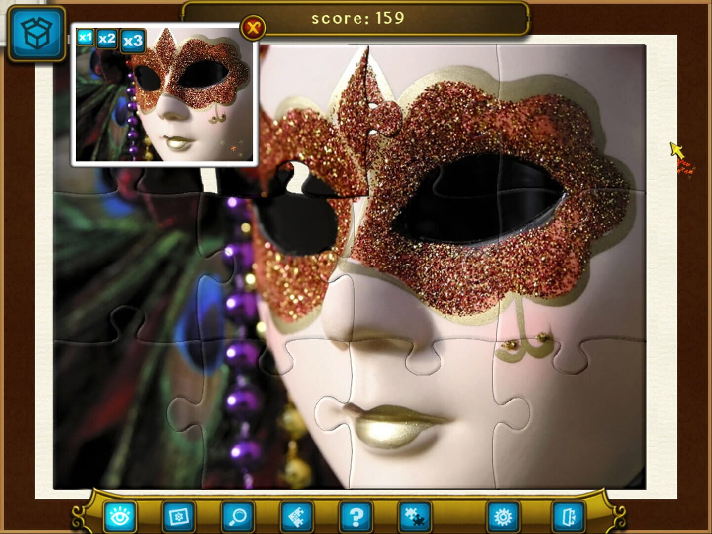Royal Jigsaw 2 - Screenshot