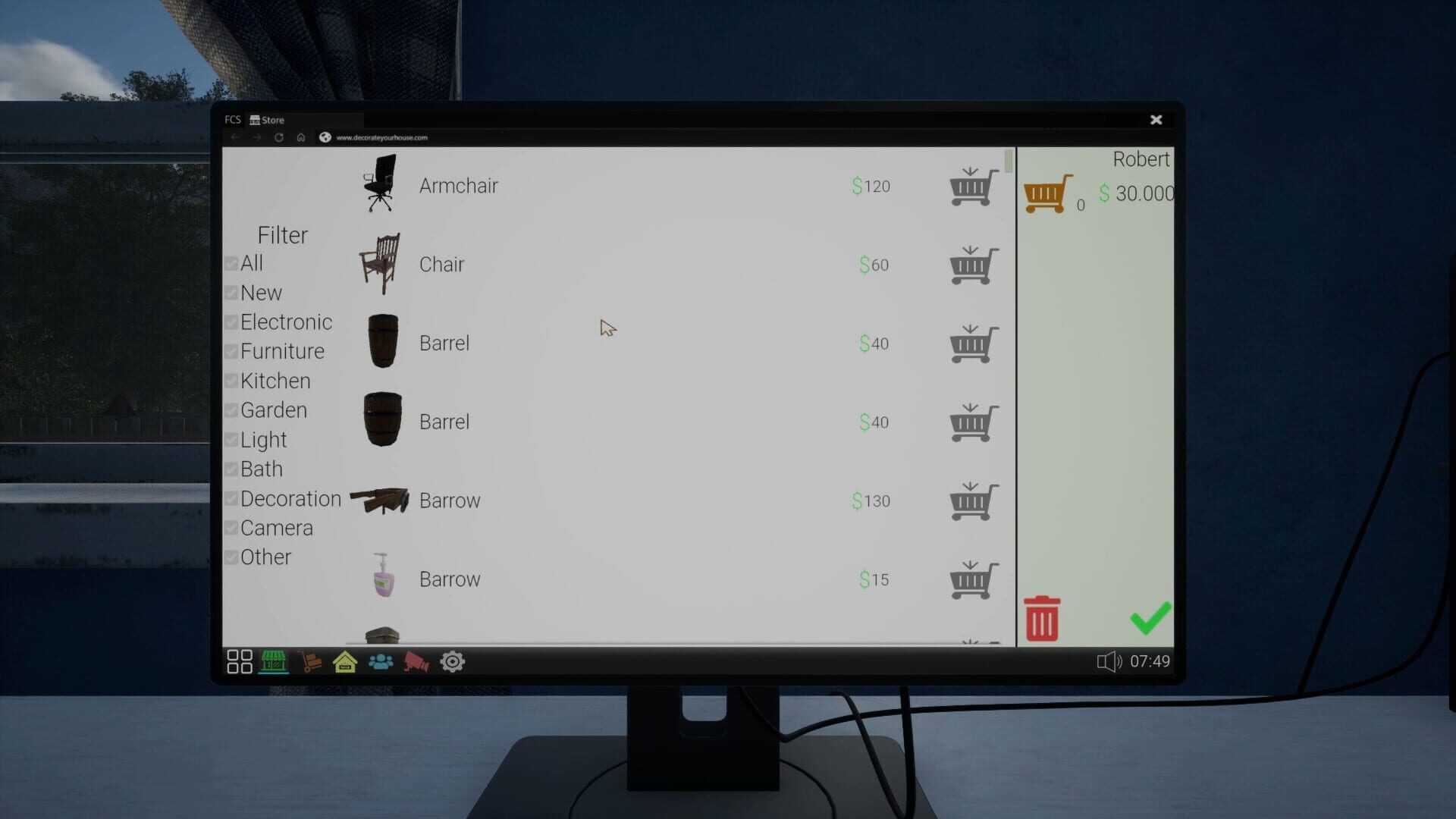 Foreclosure Simulator - Screenshot