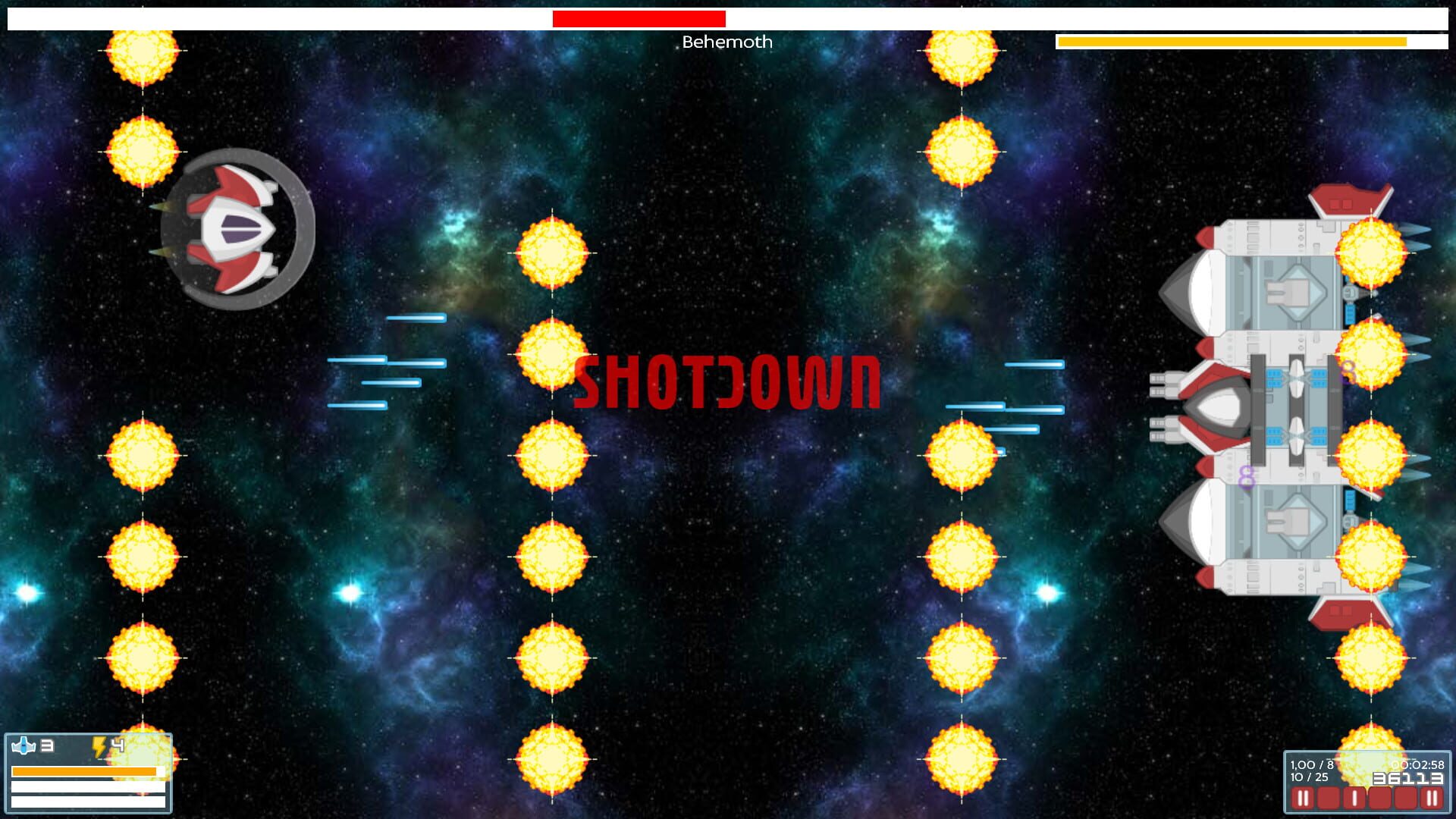 Nuts Space Shooter - Screenshot