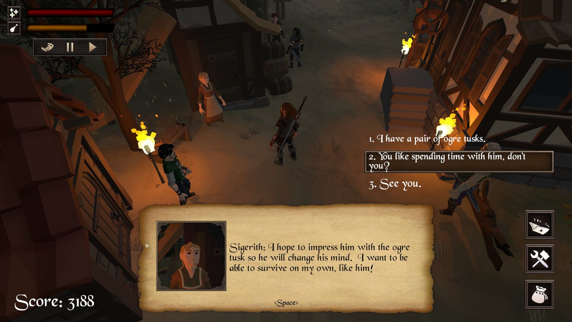 The Warrior's Path - Screenshot