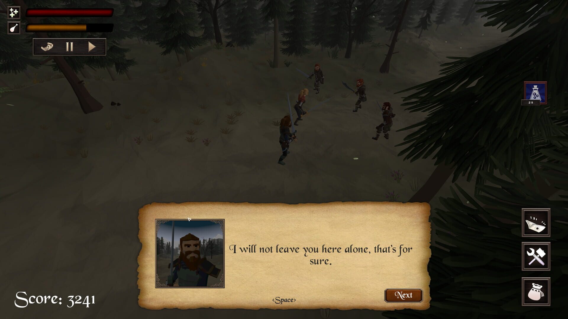 The Warrior's Path - Screenshot