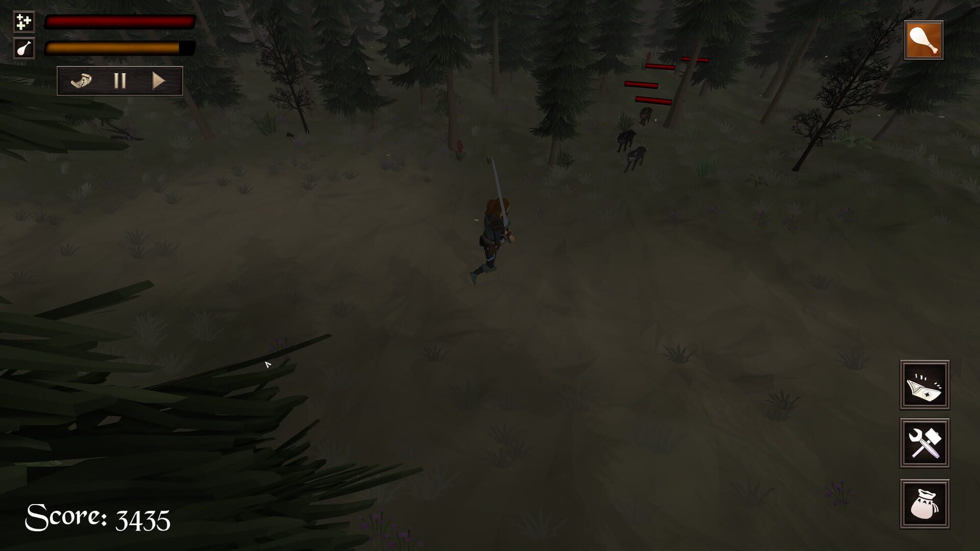 The Warrior's Path - Screenshot