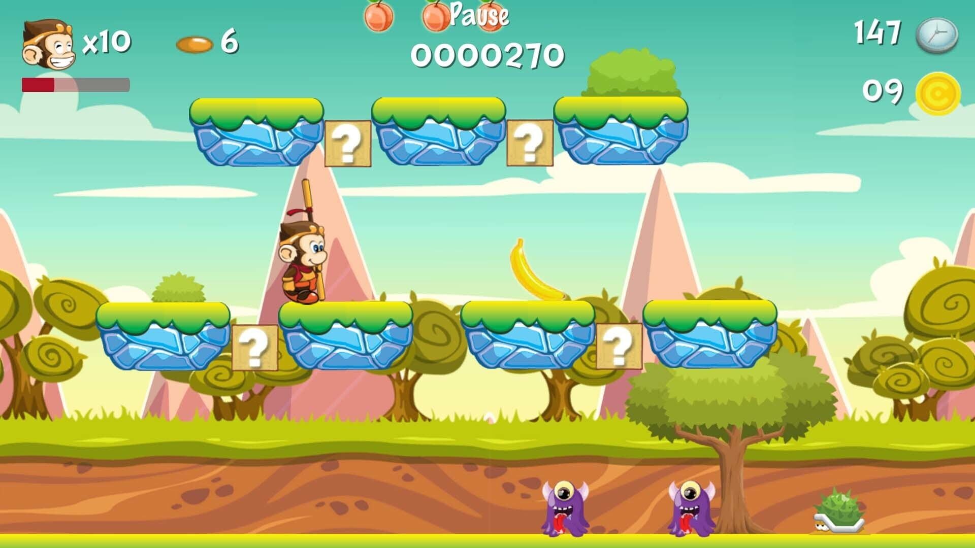 Monkey Adventure - Screenshot