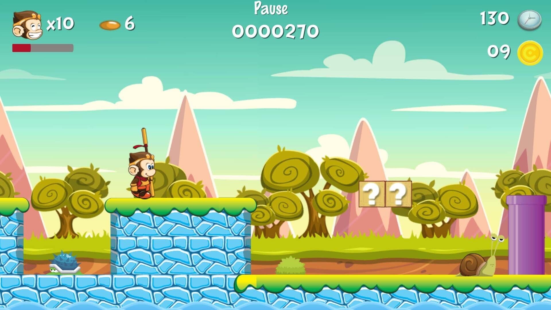 Monkey Adventure - Screenshot