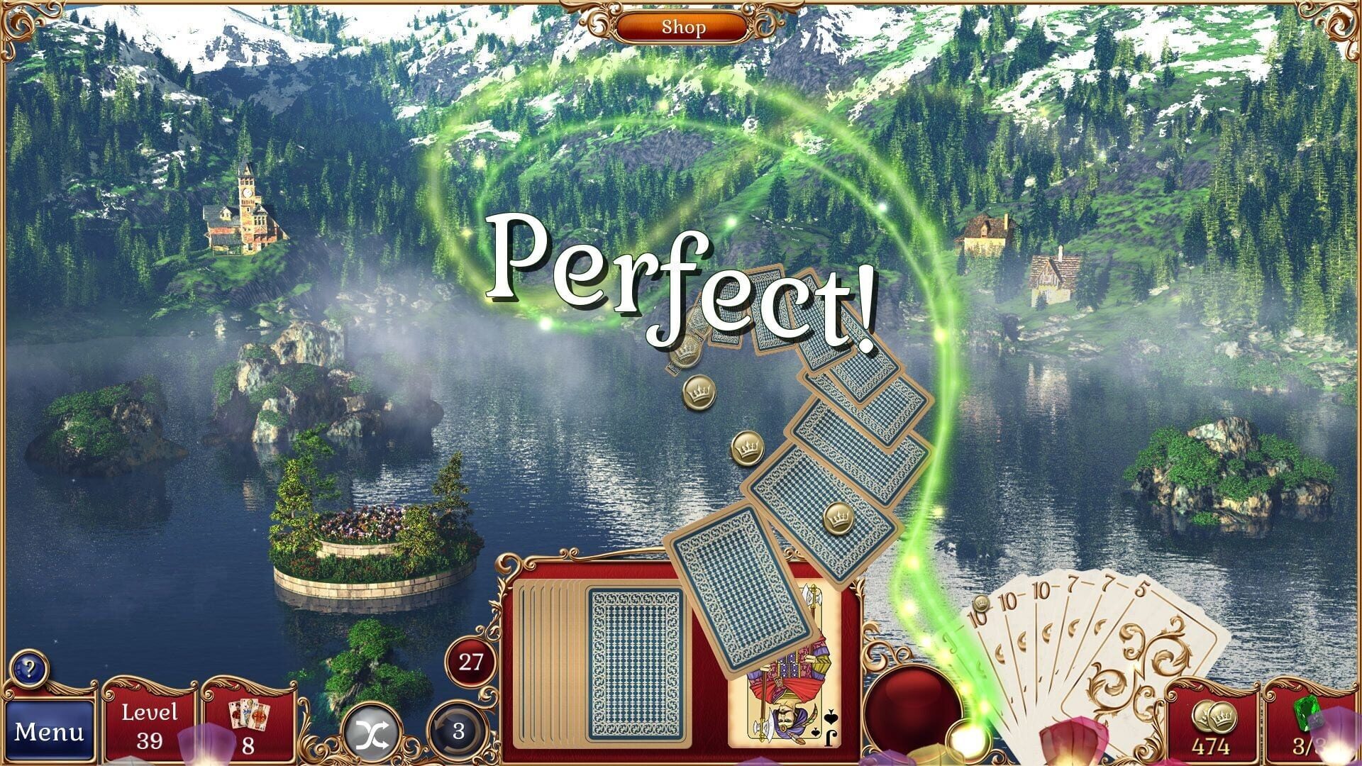 Jewel Match Solitaire X Collector's Edition - Screenshot