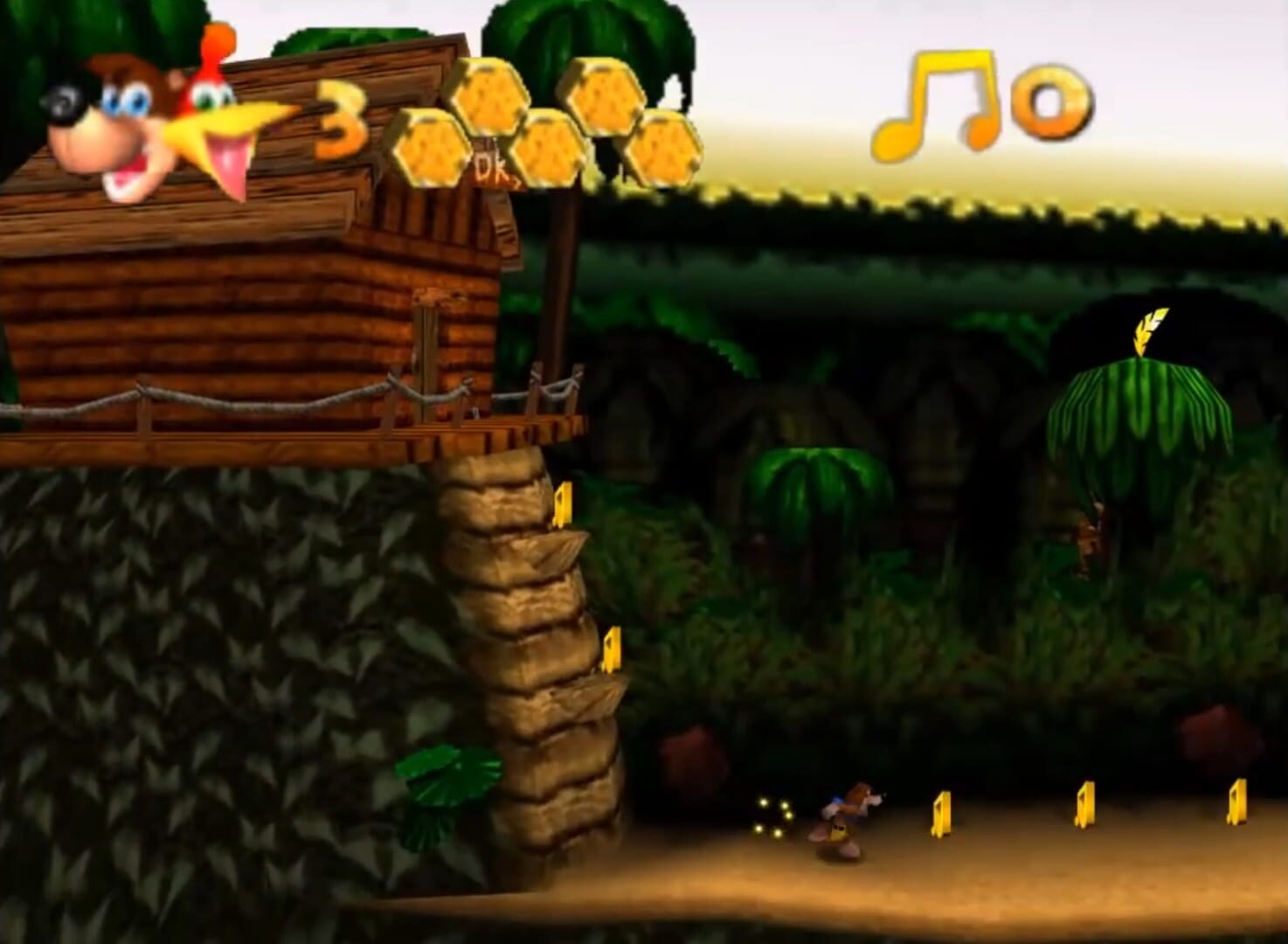 Captura de pantalla - Banjo-Kazooie: Donkey Kong Country