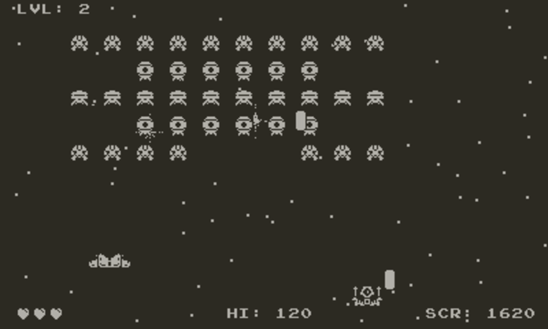 OneBit Invaders screenshot