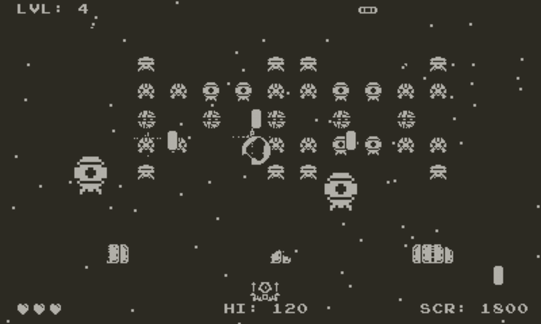 OneBit Invaders screenshot