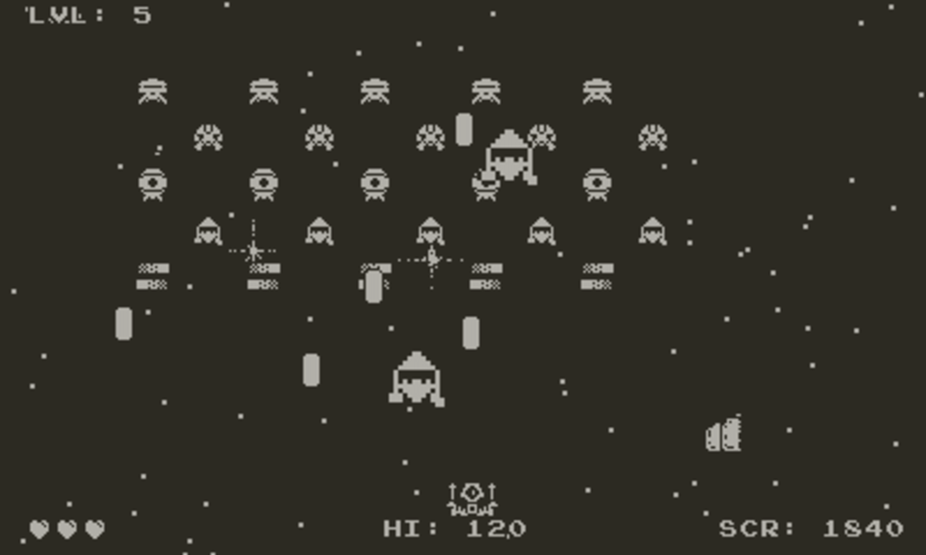 OneBit Invaders screenshot