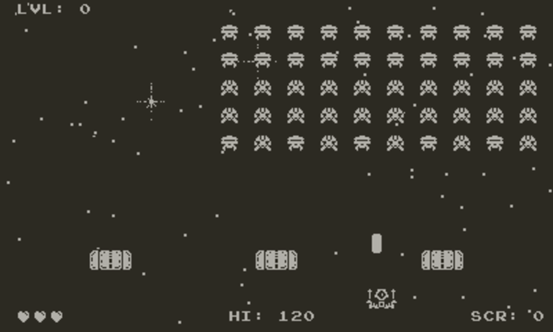 OneBit Invaders screenshot