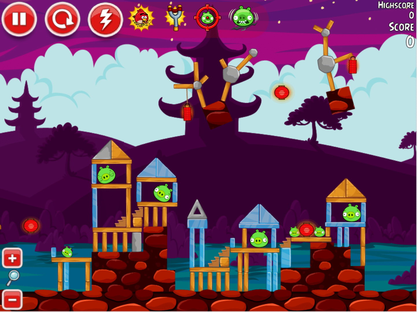 Angry Birds McDonald's screenshot