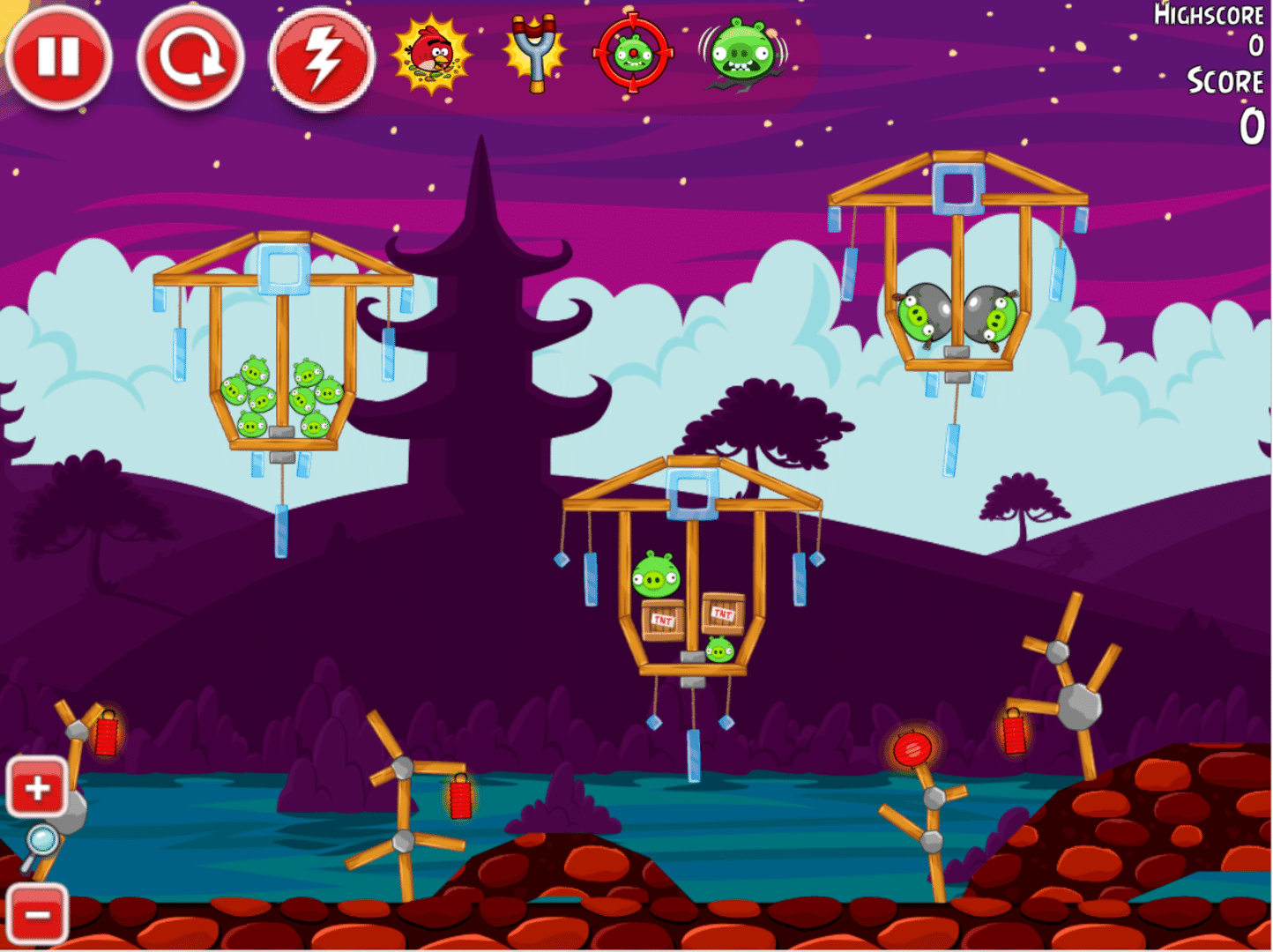 Angry Birds McDonald's screenshot