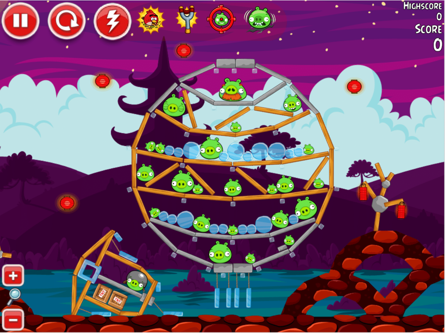 Angry Birds McDonald's screenshot