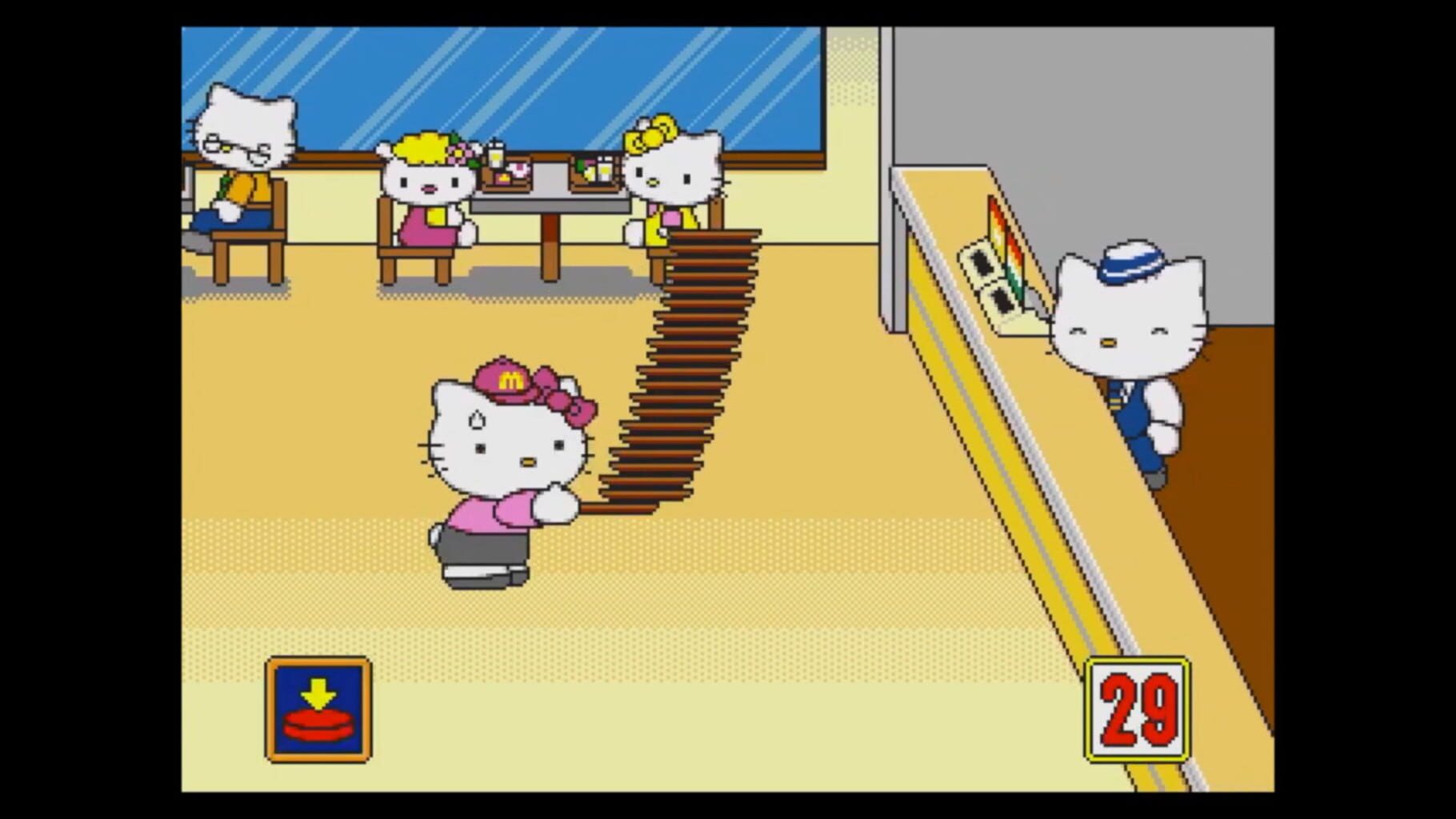 Captura de pantalla - Hello Kitty to McDonald de Asobo!