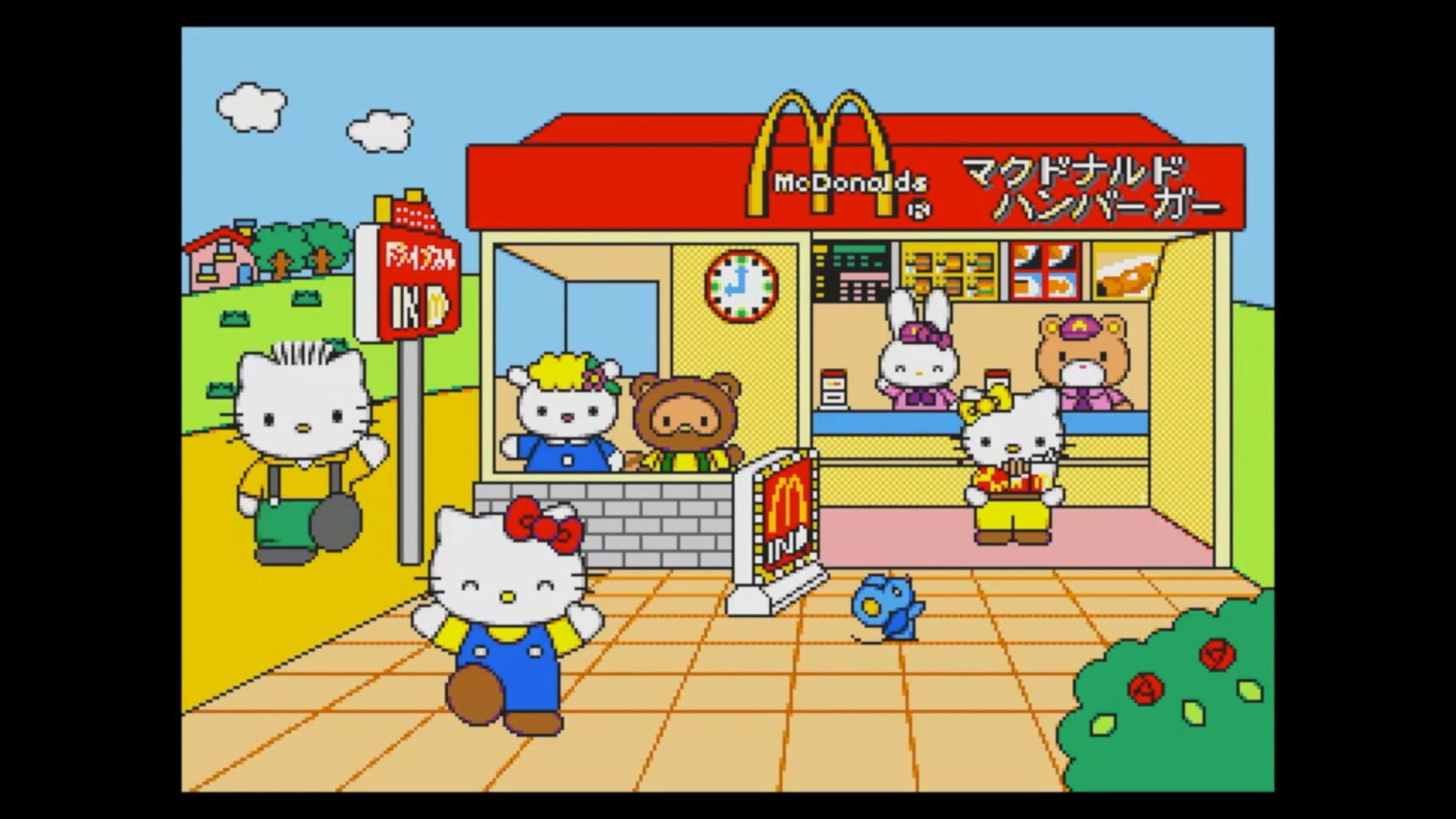 Captura de pantalla - Hello Kitty to McDonald de Asobo!