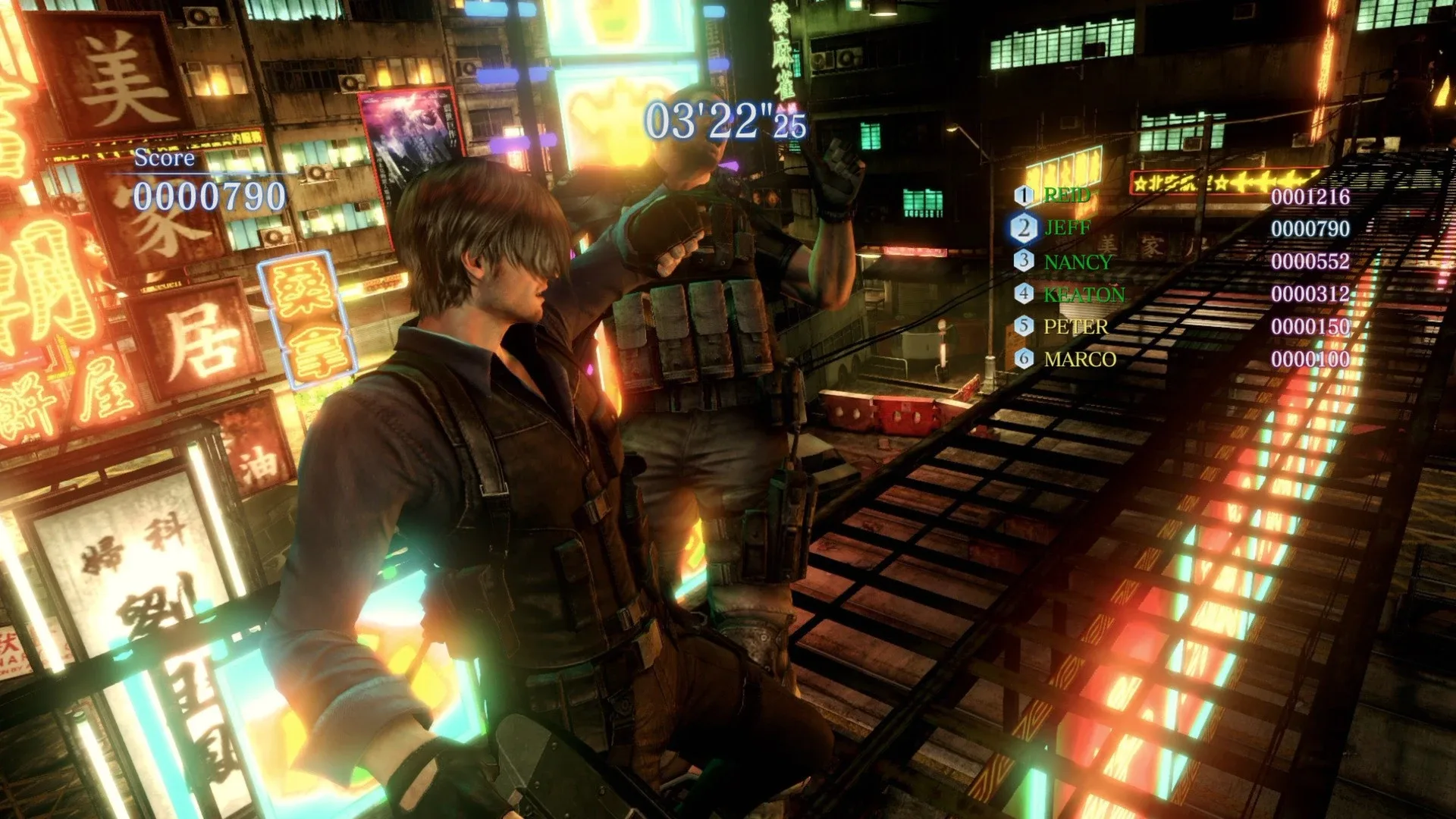 Captura de pantalla - Resident Evil 6: Survivors Mode