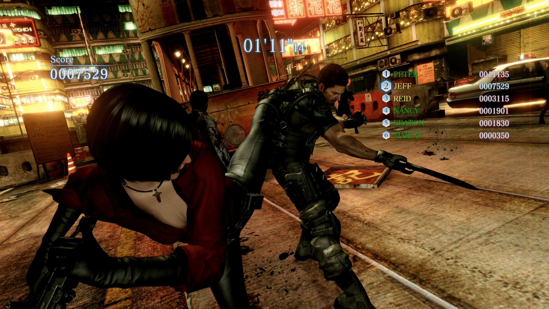 Resident Evil 6: Survivors Mode screenshot