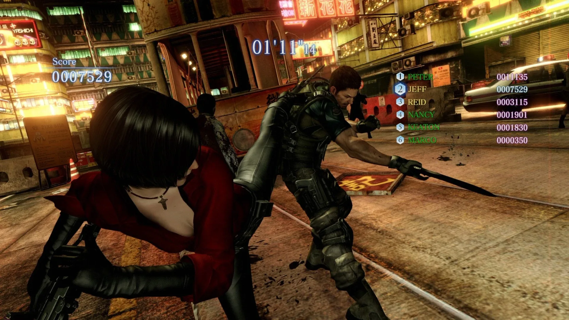 Captura de pantalla - Resident Evil 6: Survivors Mode
