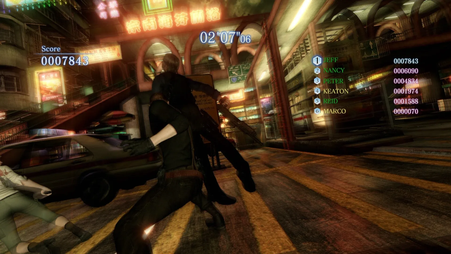 Captura de pantalla - Resident Evil 6: Survivors Mode