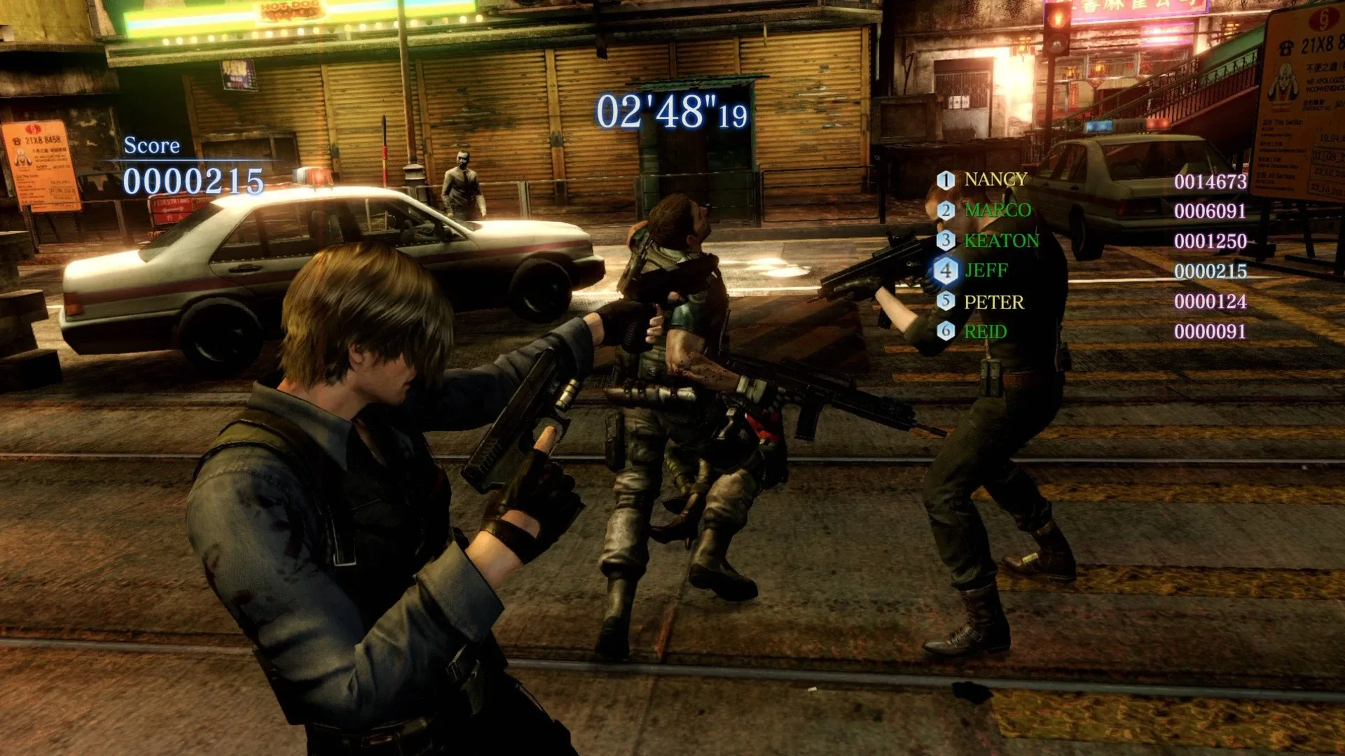 Captura de pantalla - Resident Evil 6: Survivors Mode