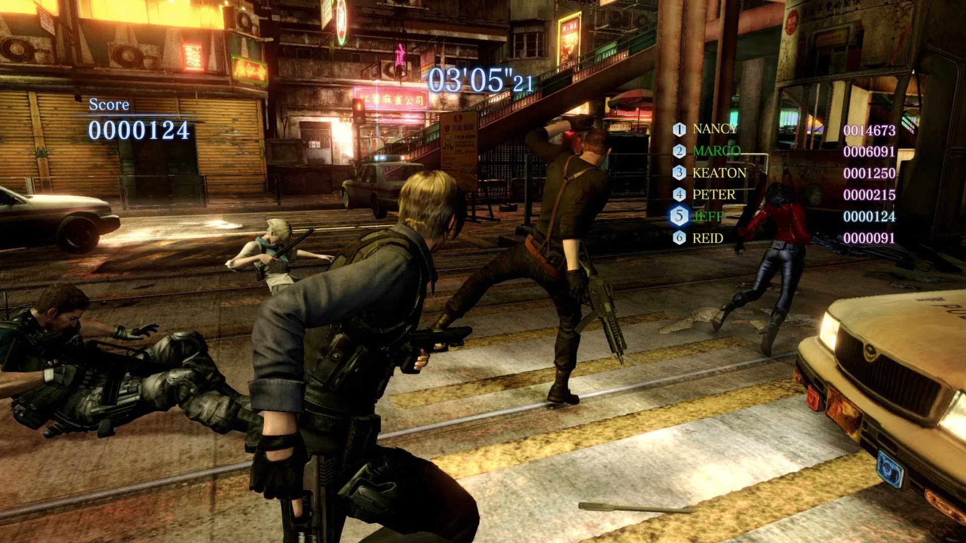 Captura de pantalla - Resident Evil 6: Survivors Mode