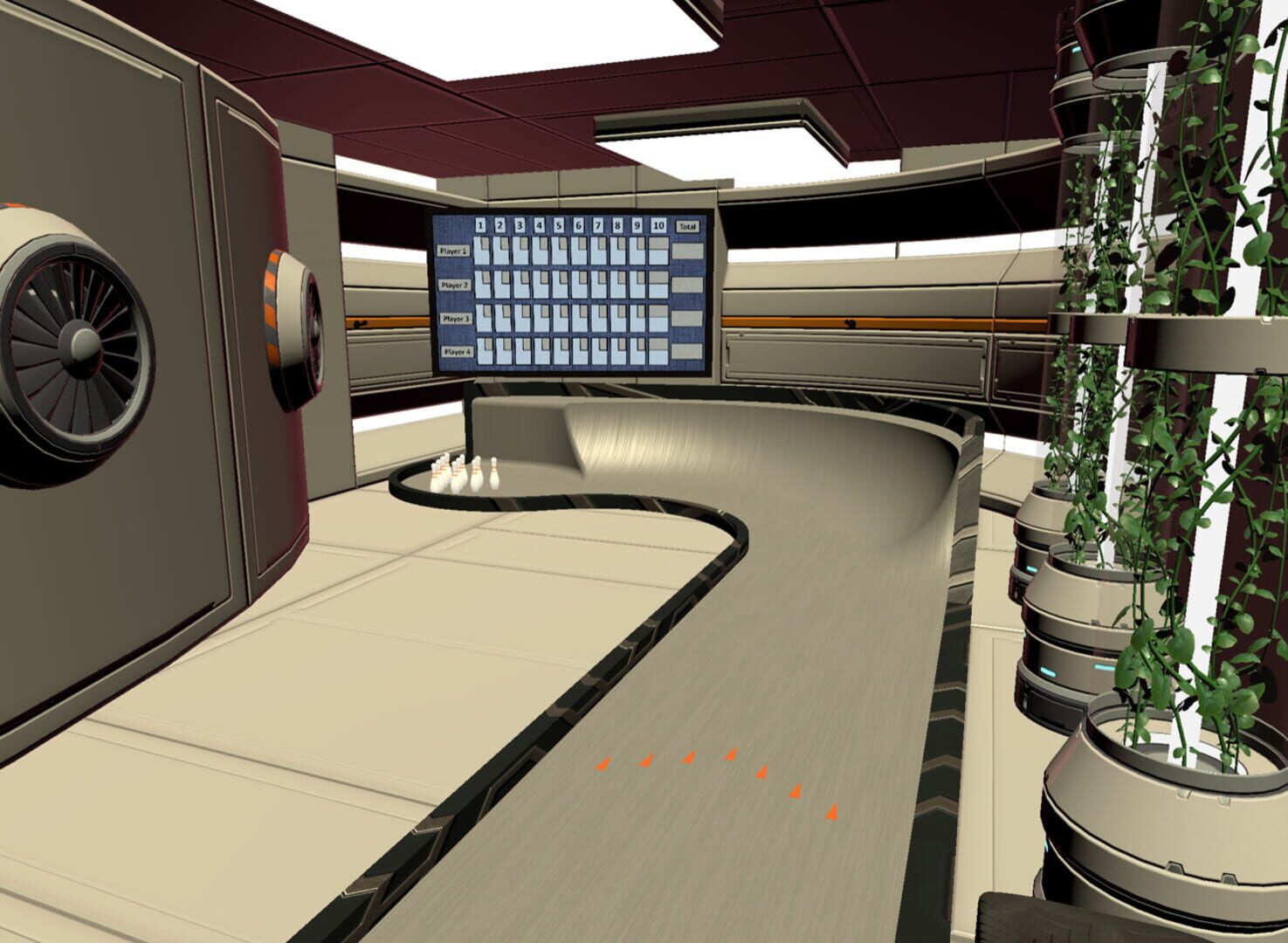 VR Mini Bowling 2 - Screenshot