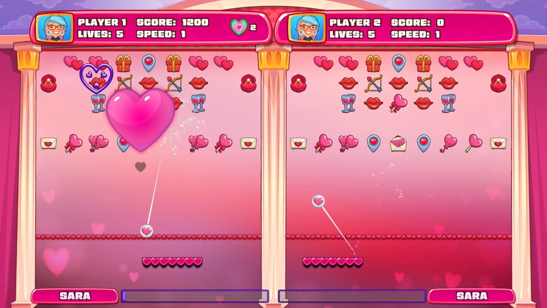 Captura de pantalla - Valentine Candy Break 2 Head to Head