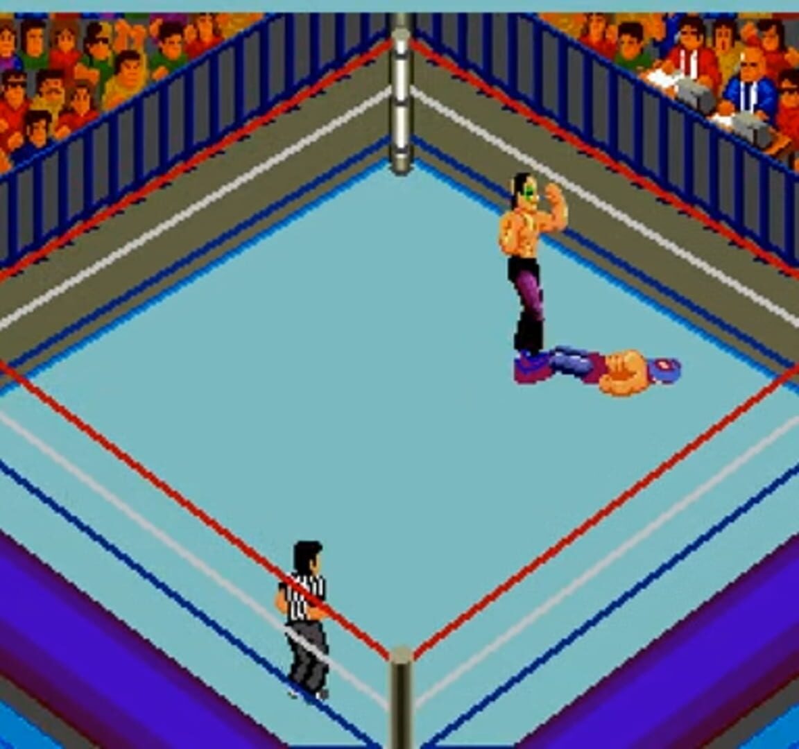 Captura de pantalla - Fire Pro Wrestling: Combination Tag