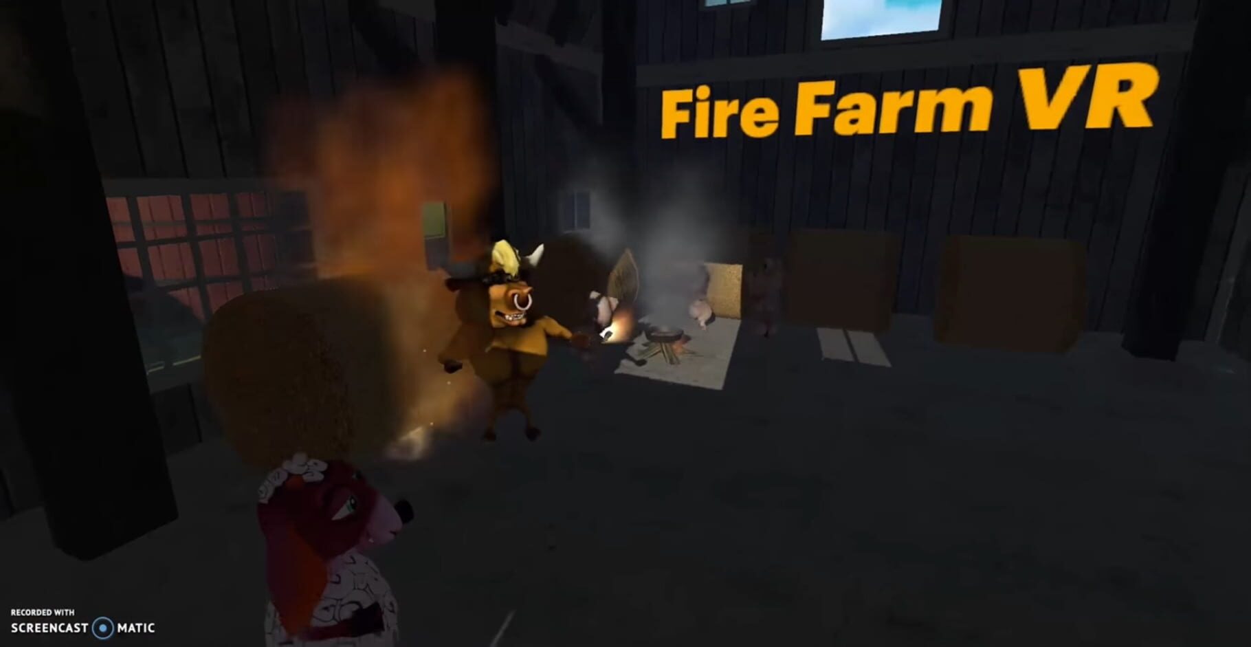 Captura de pantalla - Fire Farm VR