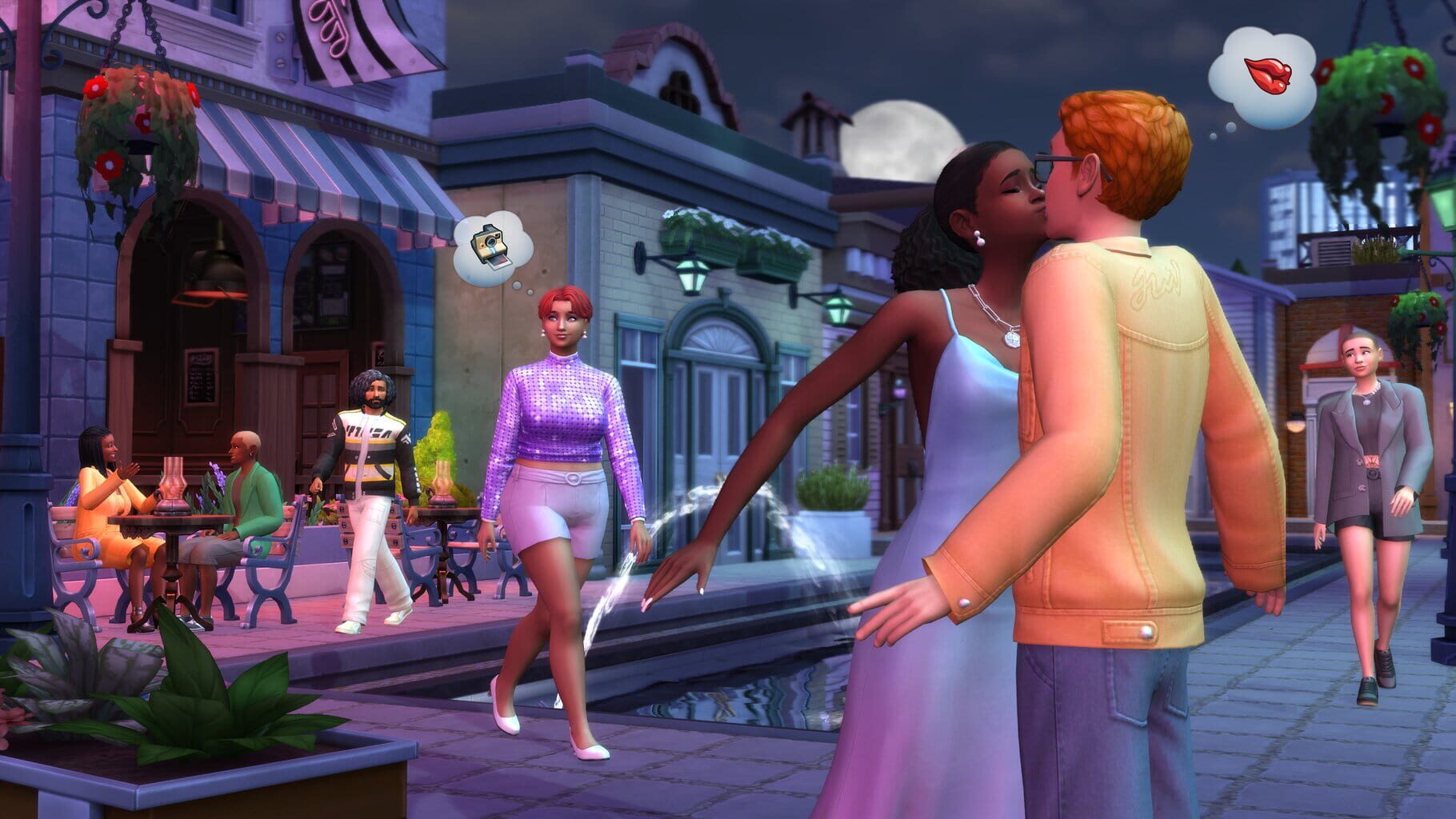 Captura de pantalla - The Sims 4: Moonlight Chic Kit