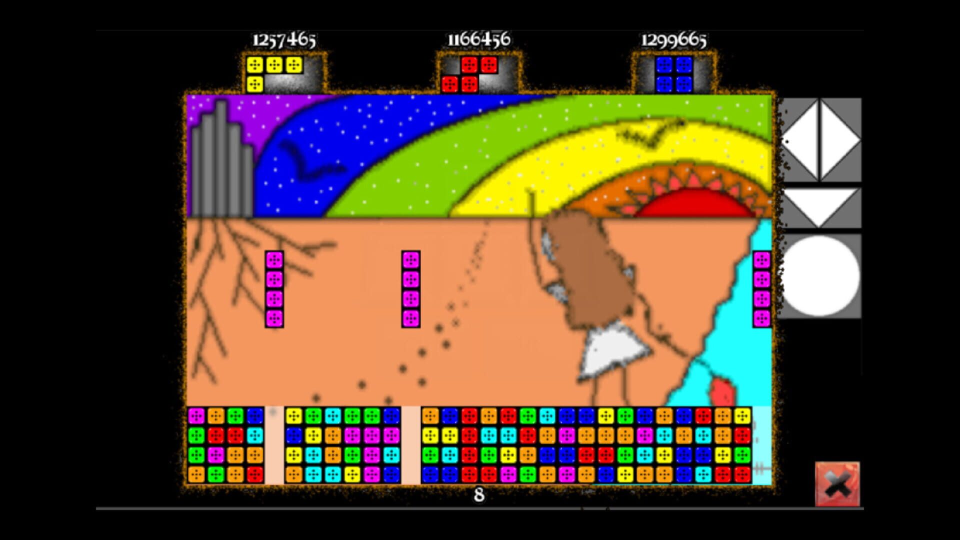 TetriStory 110% - Screenshot
