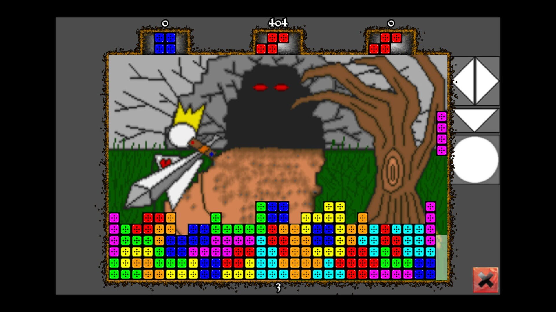 TetriStory 110% - Screenshot