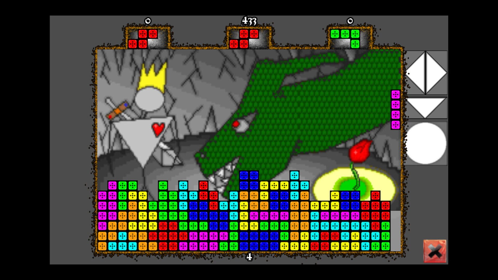 TetriStory 110% - Screenshot
